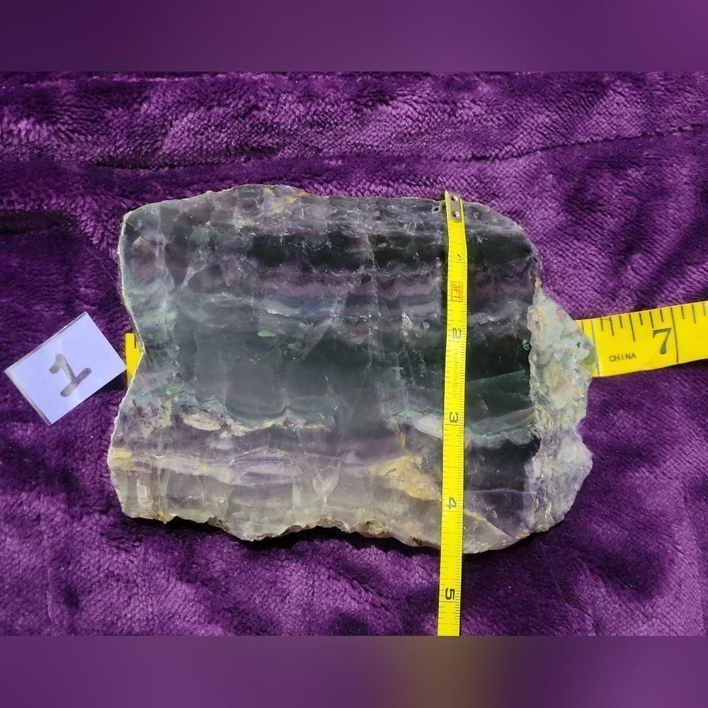 FluoriteβSlabβ - Picture 10 of 13